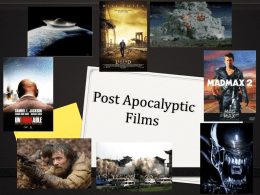 Post-apocalyptic genre