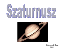 Saturnus - Körmendi kata