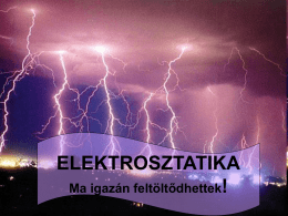 elektrosztatika