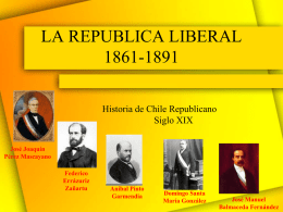 LA REPUBLICA LIBERAL 1861-1891