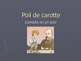 poil-de-carotte - CDI du collège Le Fenouillet
