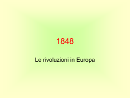 1848 le rivoluzioni in Europa