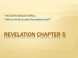 Revelation Chapter 5