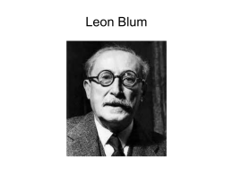 Léon Blum - geo-clio