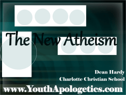 The New Atheism - Stand Your Ground Ministries