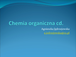 Chemia organiczna 2 - Agnieszka Jędrzejowska