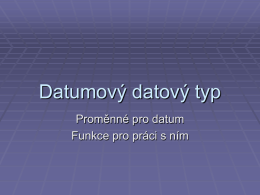 DatumTyp - Visual Basic 6