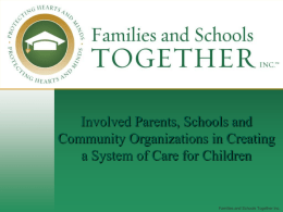 System of Care - Coalition for Community Schools