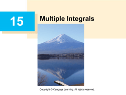 15.3 Double Integrals over General Regions