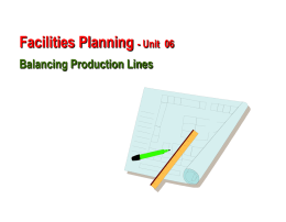 Facilities Planning