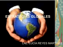 ESTRATEGIAS GLOBALES