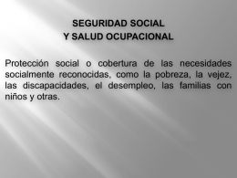 SEGURIDAD SOCIAL Y SALUD OCUPACIONAL (1)