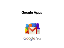 ประโยชน์ของ Google Apps