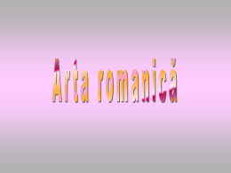 Arta romanică - WordPress.com
