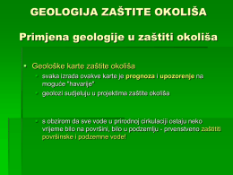 Primijenjena geol\.9-GEOL\. ZASTITA OKOL