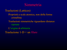 Mineralogia - Simmetrie 2