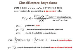 Classificatore bayesiano