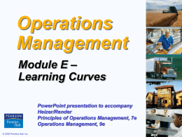 Learning Curves