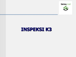 INSPEKSI K3