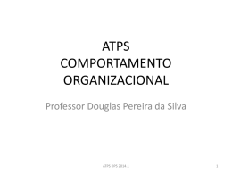 ATPS – 1ª e 2ª Etapa (regras)
