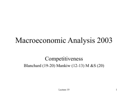 Talk: Competitiveness