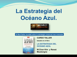 CURSO ESTRATEGIA DEL OCEANO AZUL