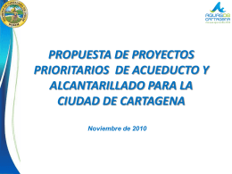 propuesta de proyectos Prioritarios