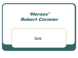 Heroes quiz - Royton and Crompton School