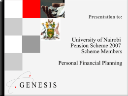 Personal Financial Planning 2013