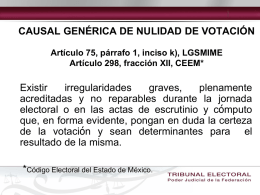 Nulidades 11 - Tribunal Electoral del Estado de Morelos