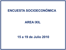 Diapositiva 1 - Fundacion Ixil