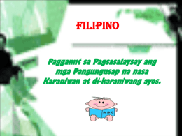 FILIPINO