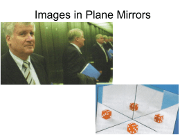 11.7 Images in Plane Mirrors