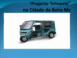 Do Projecto Tchopela? Moto-Taxi - Rufino Ferreira Investimentos