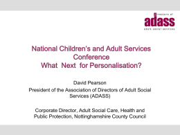 TP10 What Next for Personalisation David Pearson