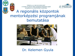 dr. Kelemen Gyula - Pedtamop412b.pte.hu
