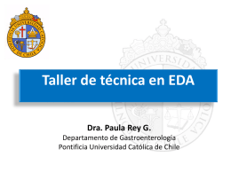 Taller de técnica en EDA - Endoscopia UC