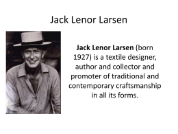 Jack Lenor Larsen