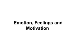 2012-Emotion Feelings and Motivation