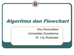 Algoritma dan Flowchart1