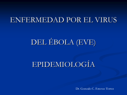 Conferencia enfermedad por el virus de Ébola
