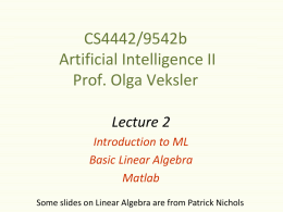 Lecture 2