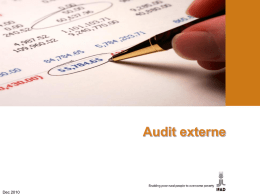 Audit externe