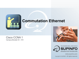 Commutation Ethernet