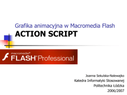 Grafika animacyjna w Macromedia Flash