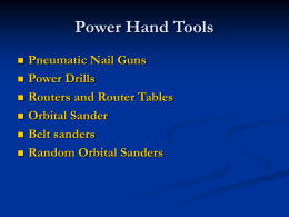 Power Hand Tools