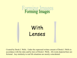 Lenses powerpoint lesson