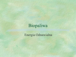 Biopaliwa - Nowa Era