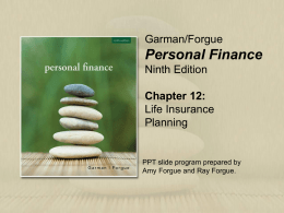 Life Insurance Planning
