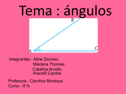 ANGULOS - Compañía de María Matemática Puente Alto